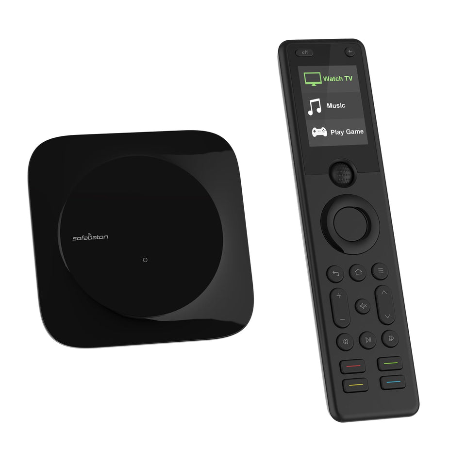 SofaBaton X1S remote front view for effortless device control.