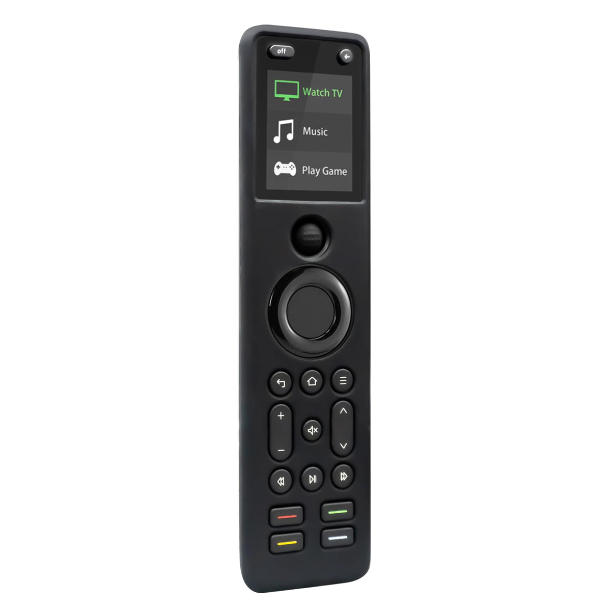 SofaBaton X1S silicone case with precise cutouts on remote