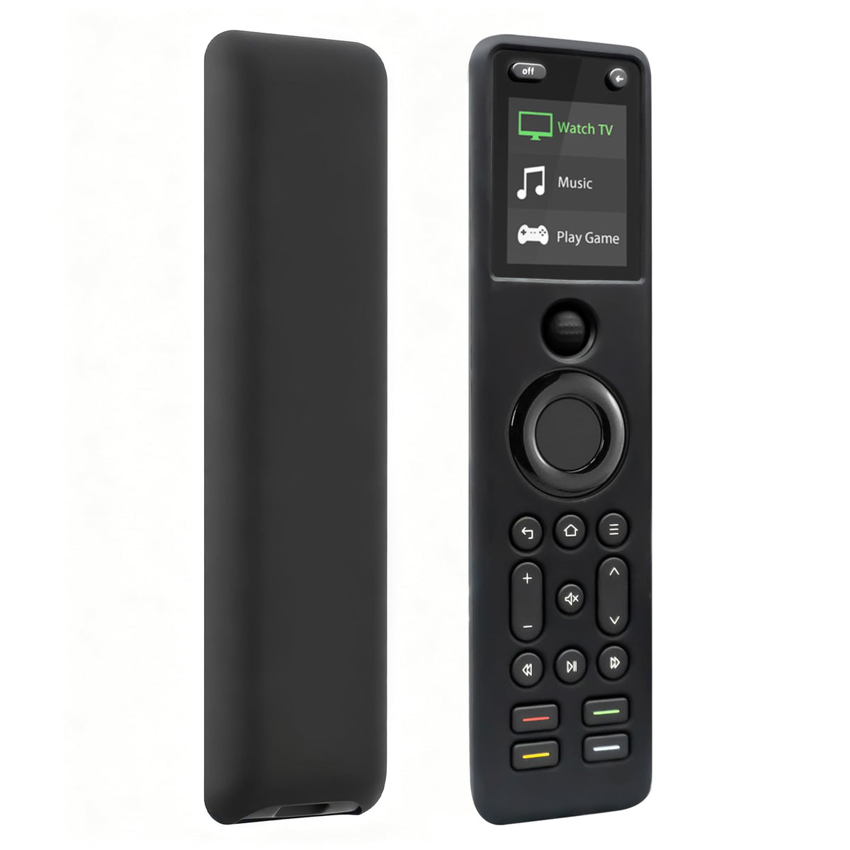 SofaBaton X1S sleeve in black enhances grip and protects against drops during use