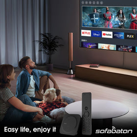 SofaBaton X1S supports IR, Bluetooth, and Wi-Fi connections.