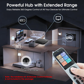 SofaBaton X2 hub coordinates multiple protocols for broad compatibility.