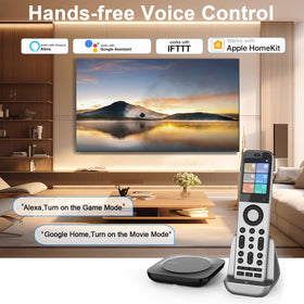 SofaBaton X2 voice control works with Alexa and Google Assistant for hands-free commands.