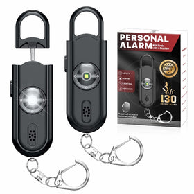 Softvox personal safety alarm keychain with 130dB siren for quick danger alerts