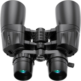Sogries 10-30x50 zoom binoculars provide versatile magnification for distant wildlife viewing