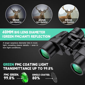 Sogries 12x50 binoculars ideal for travel, birding, and stargazing