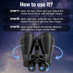 Sogries 20x80 optical system with BaK-4 prisms enhances light transmission