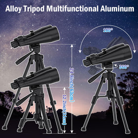 Sogries 20x80 with tripod adapter enables stable long-range viewing