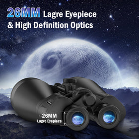 Sogries 20x80 binoculars on a tripod deliver steady terrestrial wildlife viewing