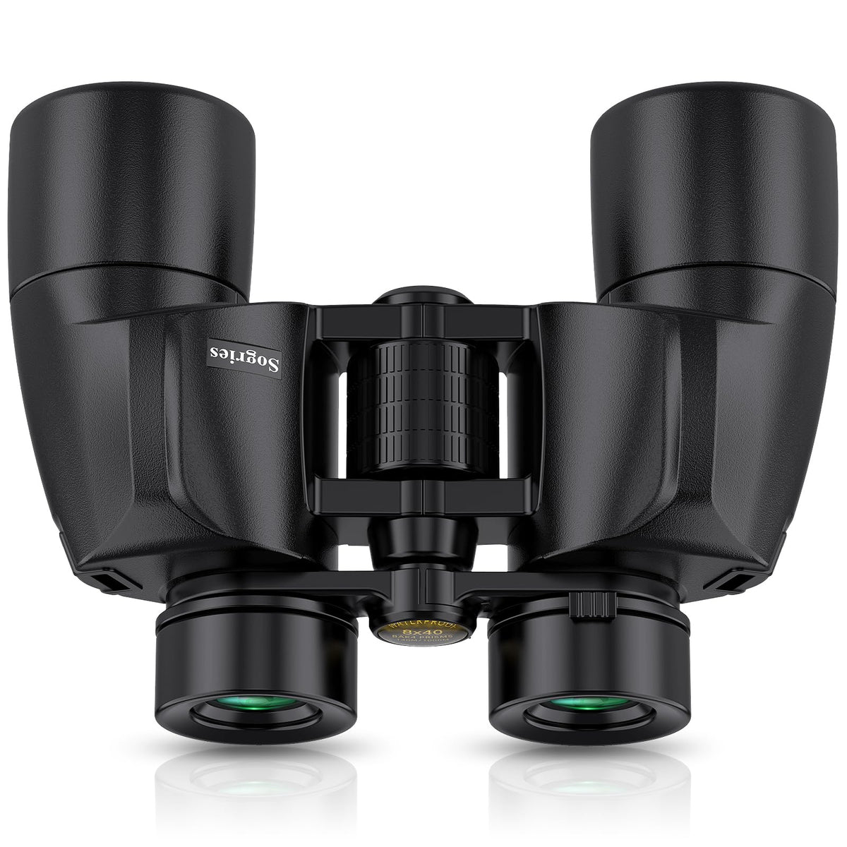 Sogries 8x40 binoculars top view for immersive outdoor viewing.