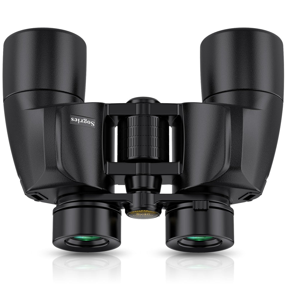 Sogries 8x40 binoculars top view for immersive outdoor viewing.