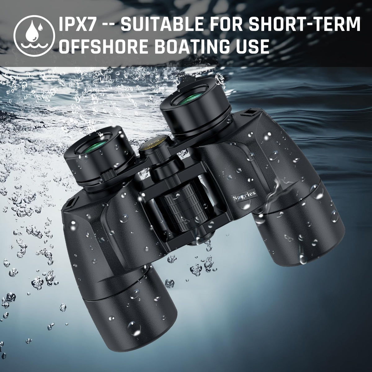 Sogries adjustable eyecups enable comfortable viewing with or without glasses.