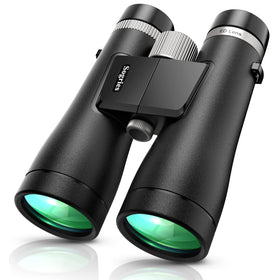Sogries binoculars 12x50 with ED glass enhances color fidelity for birding sessions.