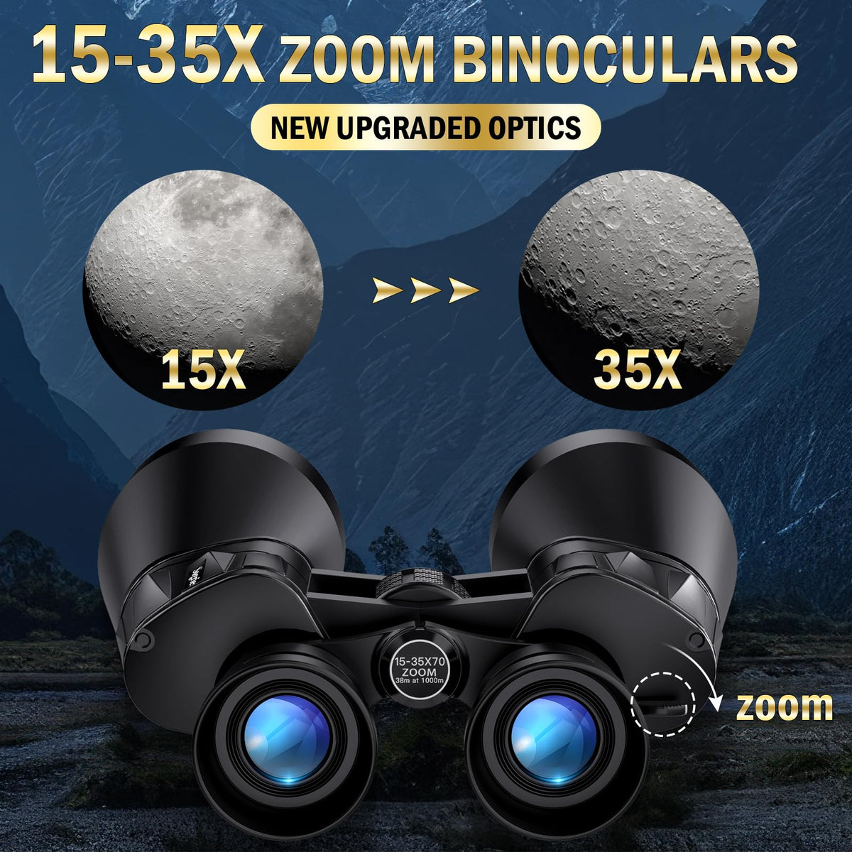 Sogries BAK4 prism provides 3D depth and edge clarity.