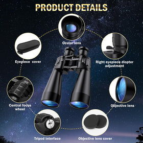 Sogries long-range viewing for dusk, blue-hour, and starry nights.