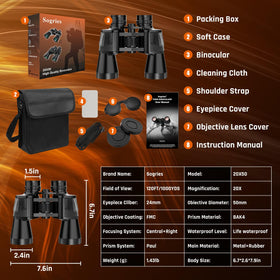 Sogries carry case and accessories packed for travel convenience and protection