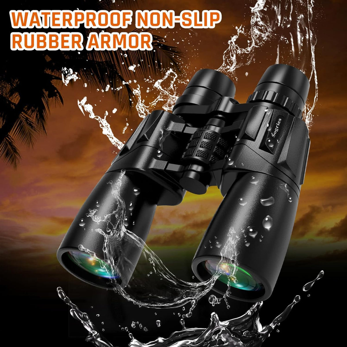 Sogries tripod-ready binoculars support stable viewing on trips