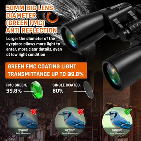 Sogries waterproof non-slip binoculars with rugged grip for outdoor use