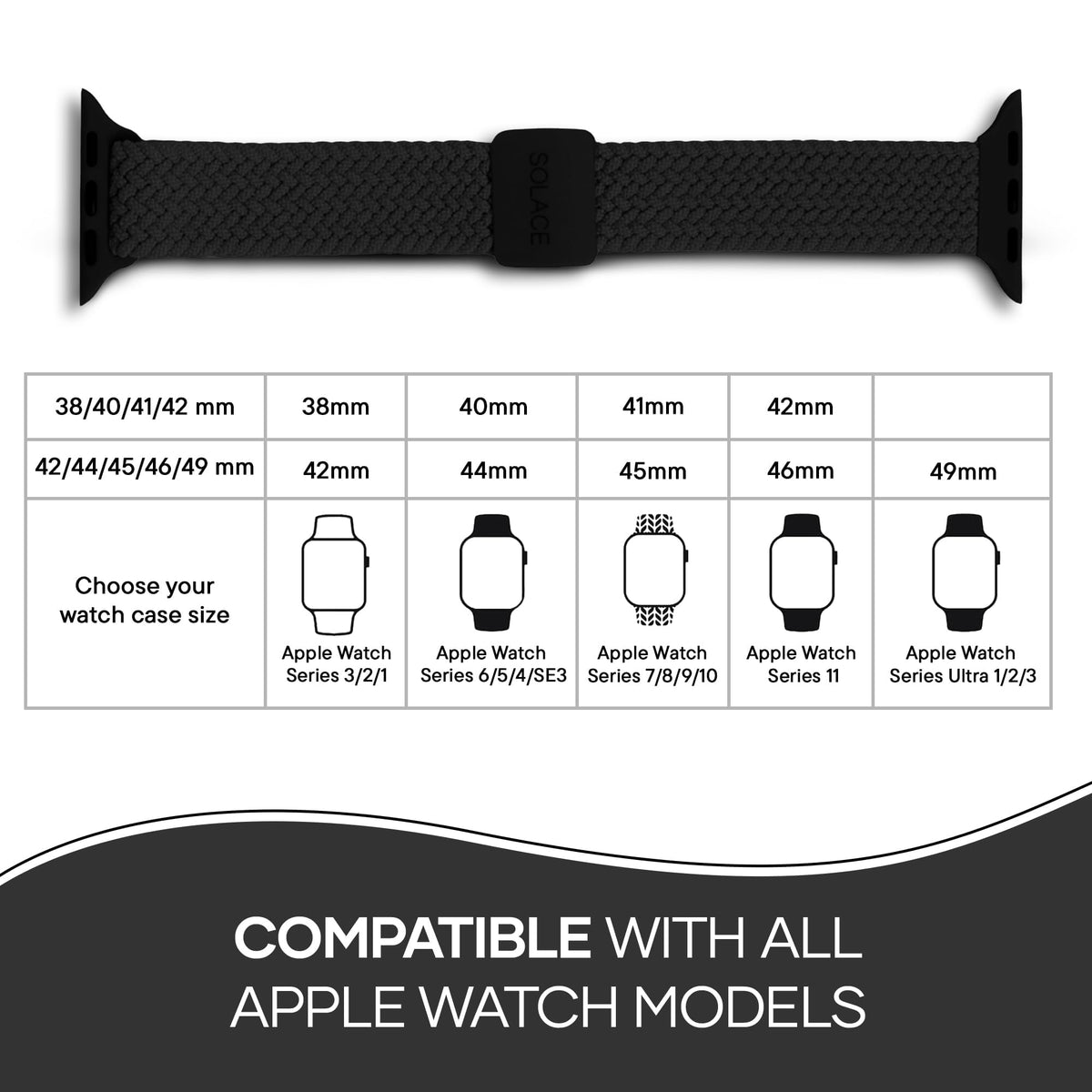 Solace Bands agave magnetic clasp detail providing adjustable security