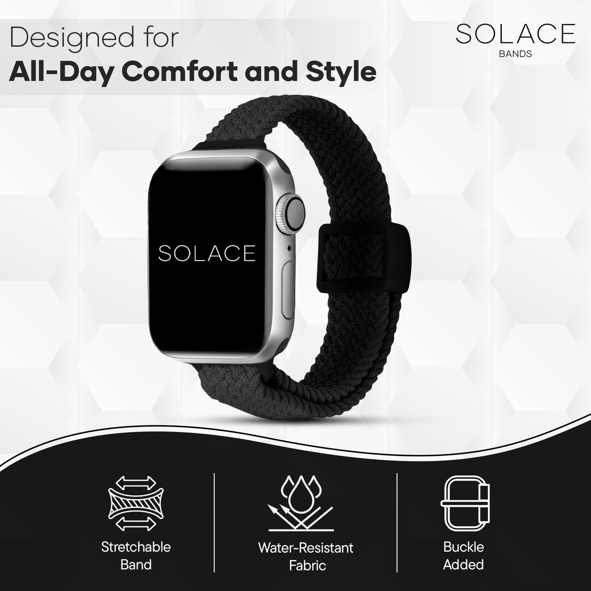 Solace Bands paired with formal outfit showing polished look and versatility benefit