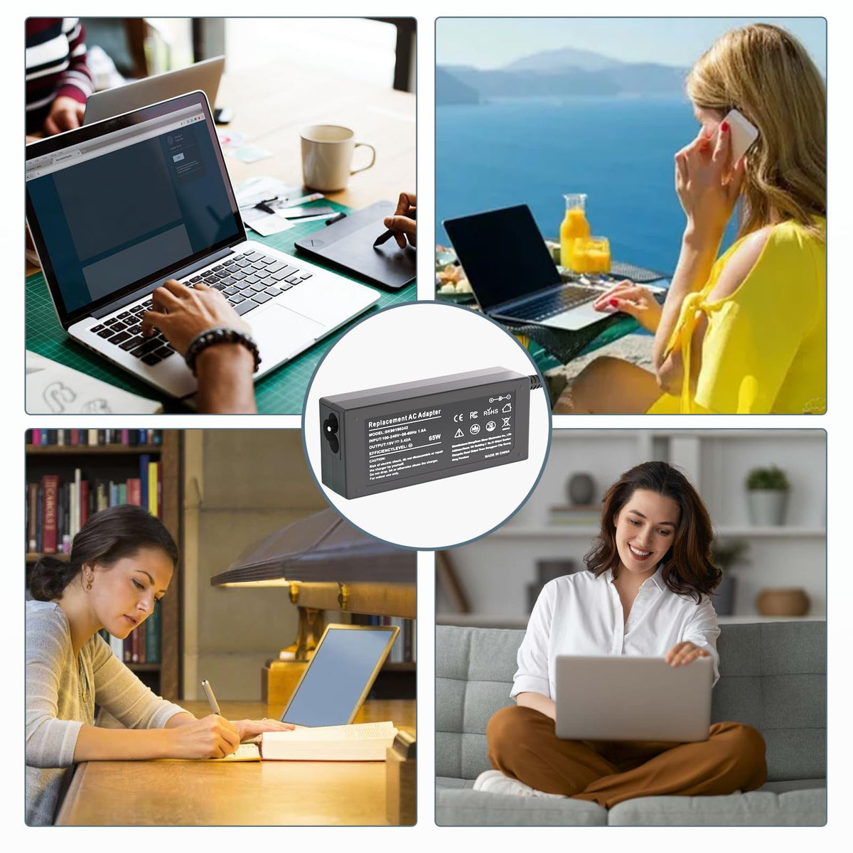 SOLICE included cable and plug keep setup simple and ready