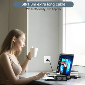 SOLICE 100-240V input label line ensures easy worldwide charging