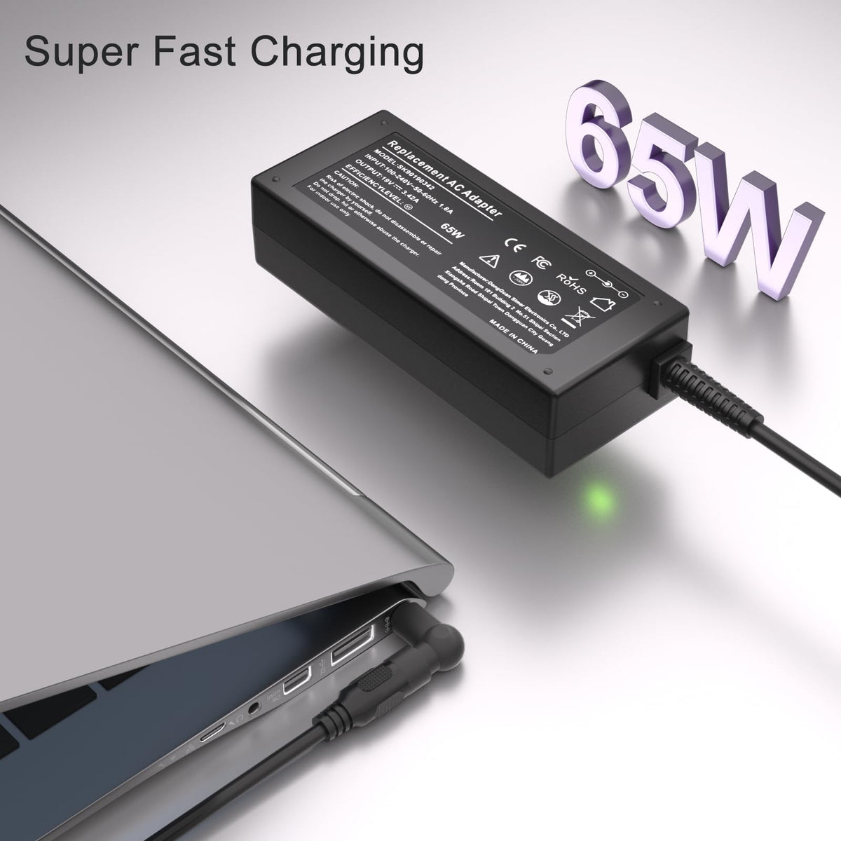 SOLICE compact design for travelers keeps your Acer powered on the go