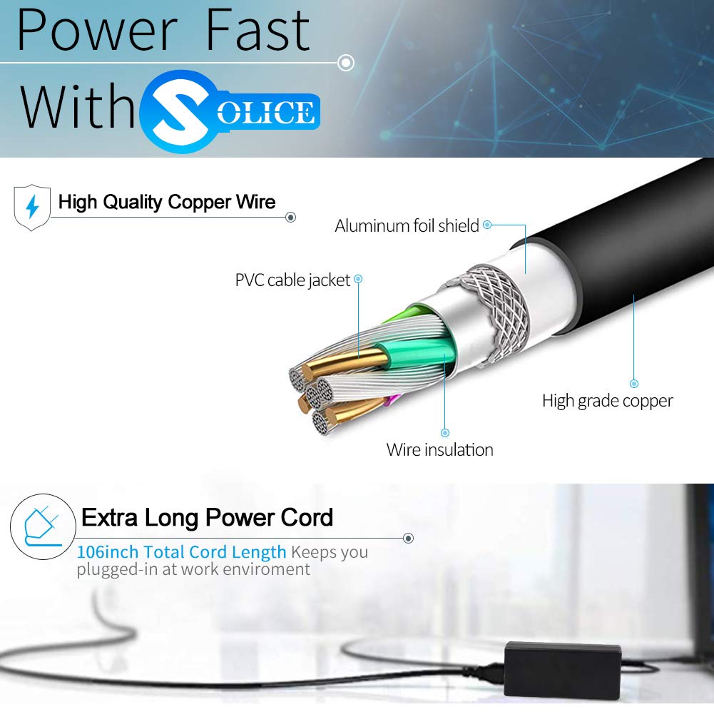 SOLICE 65W charger for 430–655 series for daily work sessions