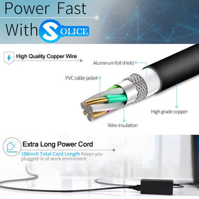 SOLICE 65W charger for 430–655 series for daily work sessions
