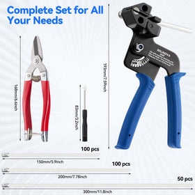 SOLINOVA cable tie gun detail showing ergonomic grip and clean cutting action