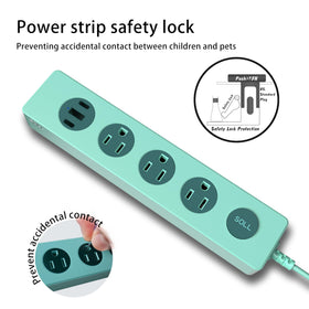 SOLL heavy-duty 6ft cord and grounded plug, durable and safe