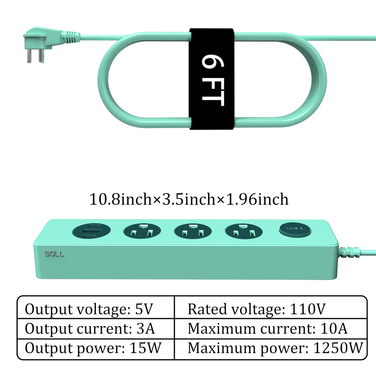SOLL powering patio string lights in rain, reliable outdoor use