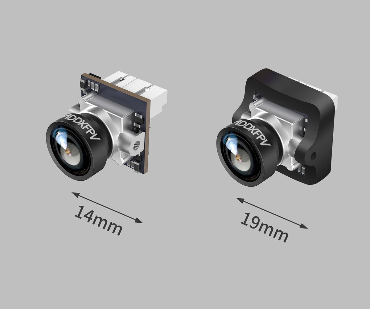 OSD and PAL/NTSC switchable for versatile compatibility with drones.