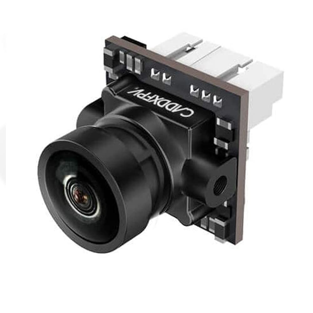 SolGood Caddx Ant FPV Camera front view for compact micro drone setups.