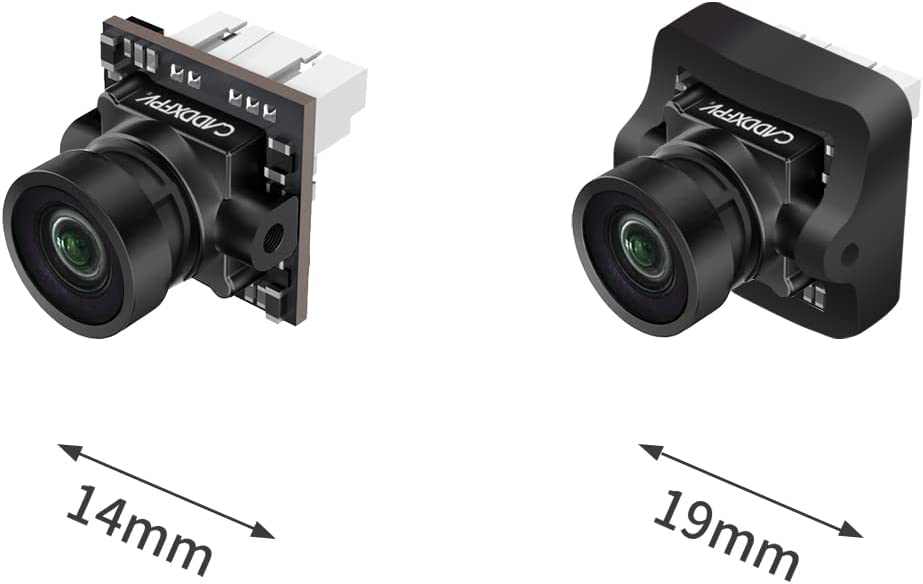SolGood Caddx Ant FPV Camera PAL/NTSC switch aids versatile video formats.