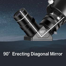 SOLOMARK 80900 5x24 finder scope aids accurate alignment and targeting.