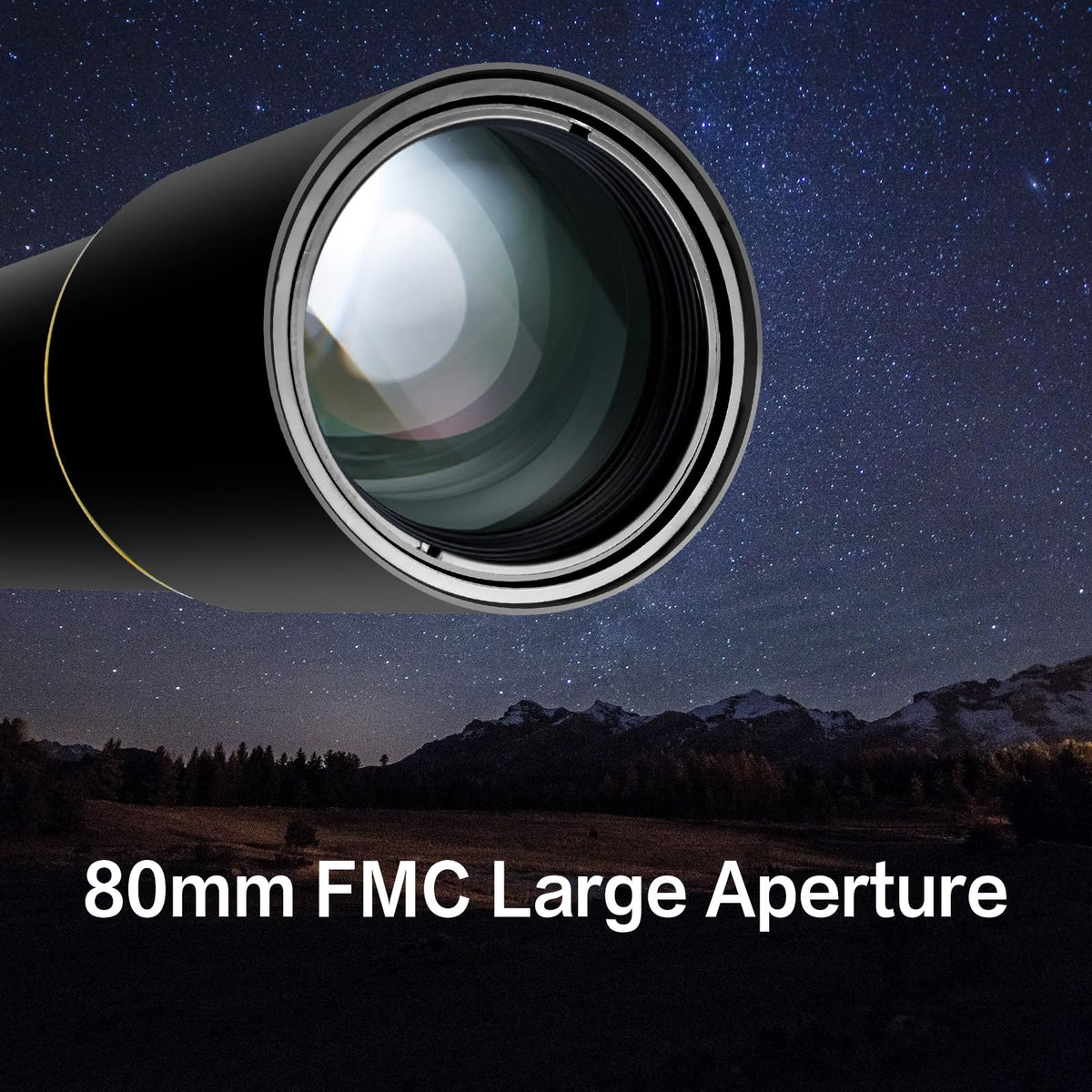 SOLOMARK 80900 stable tripod with azimuth gimbal enables smooth target tracking.