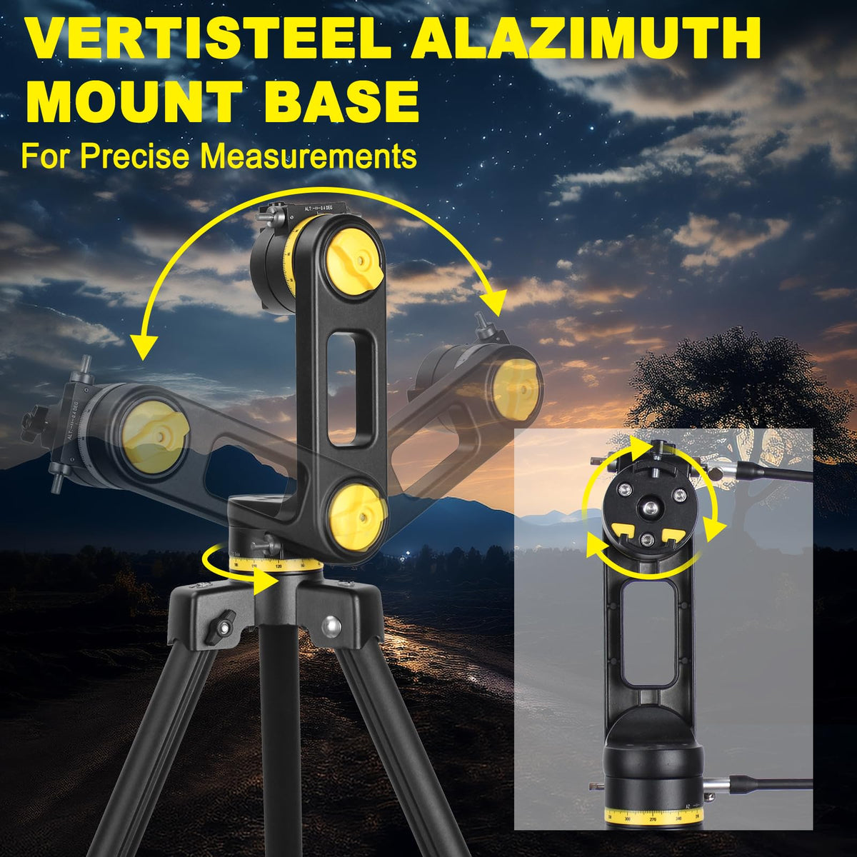 Solomark telescope 1000mm focal length setup for clear views