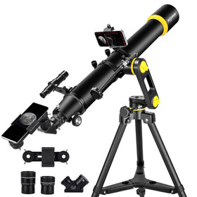 Solomark telescope 90mm aperture for bright stargazing