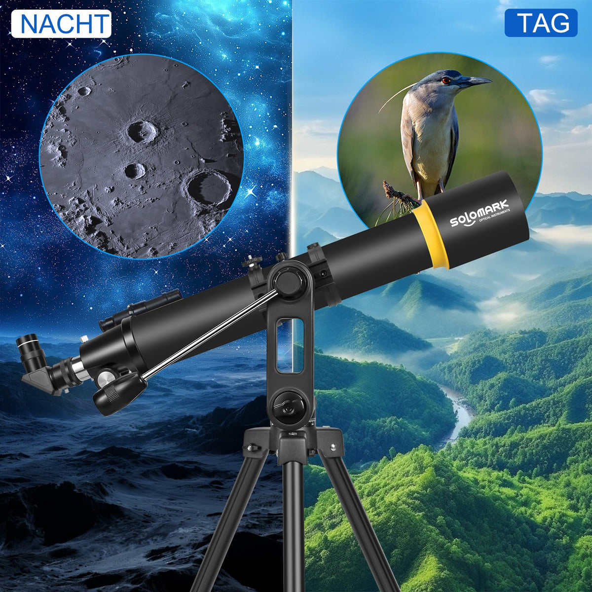 Beginner-friendly SOLOMARK setup for easy stargazing sessions