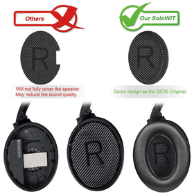 SoloWIT added thickness cushions ears for longer, comfortable wearing sessions.