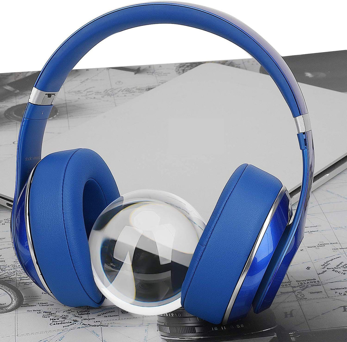 Beats Studio headphones wearing SoloWIT pads show refreshed plush fit.