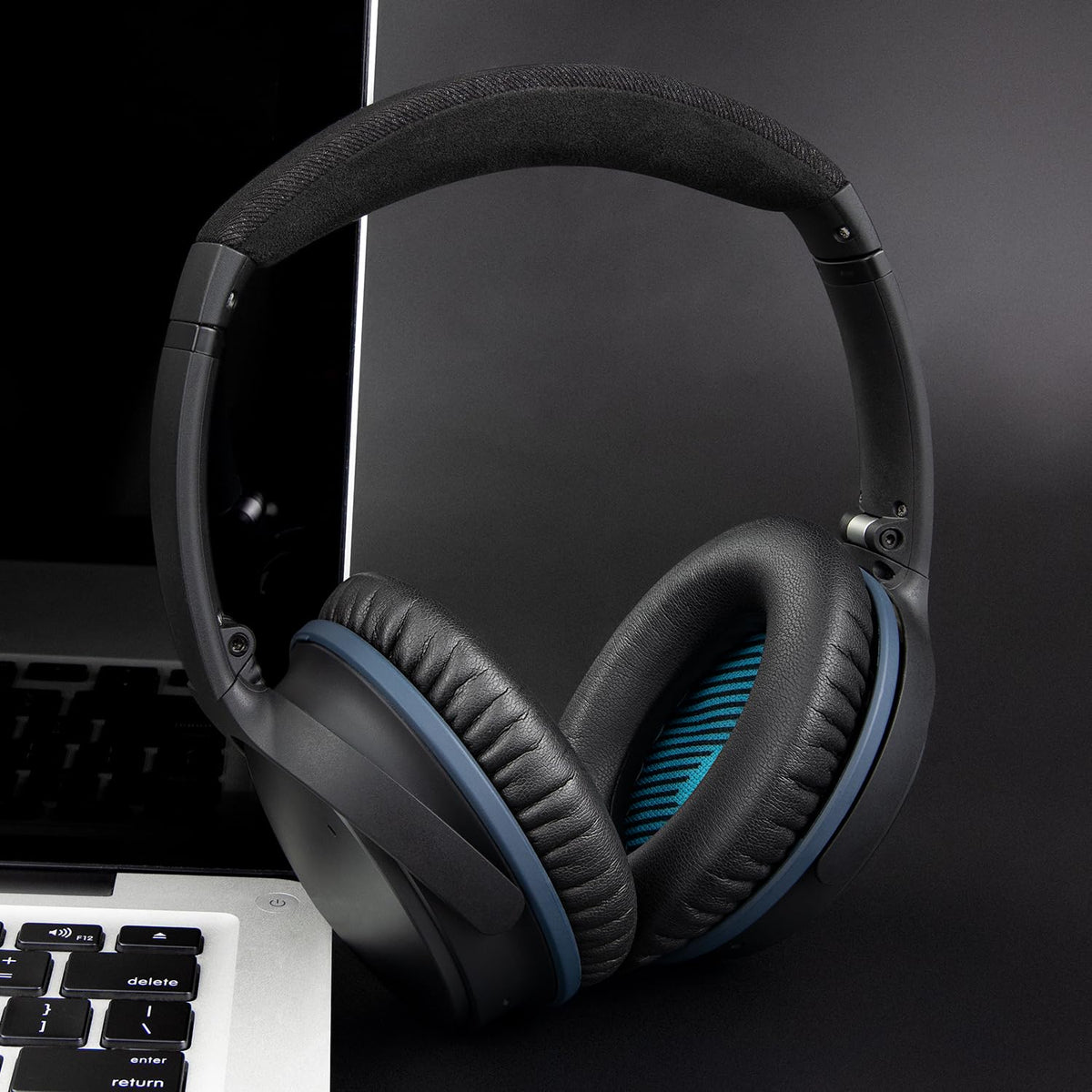 SoloWIT Bose earpads with high-density foam create a better seal.