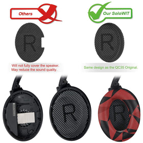 SoloWIT earpads with install kit simplifies replacement in minutes
