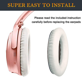Step-by-step installation with SoloWIT earpads and plastic tool.
