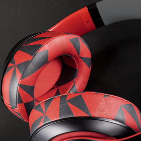 Beats Studio 2/3 in Red Storm with SoloWIT ear pads add premium look.
