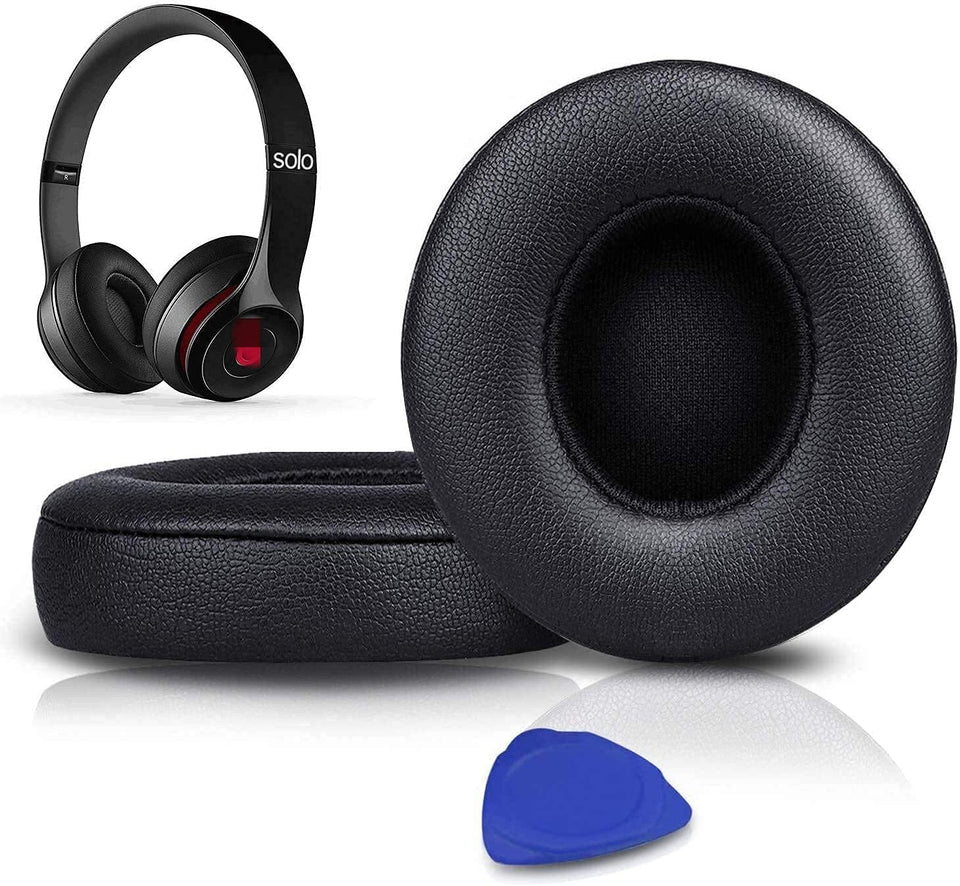 SoloWIT ear pads for Beats Solo 2 and Solo 3 with thick foam for improved comfort.