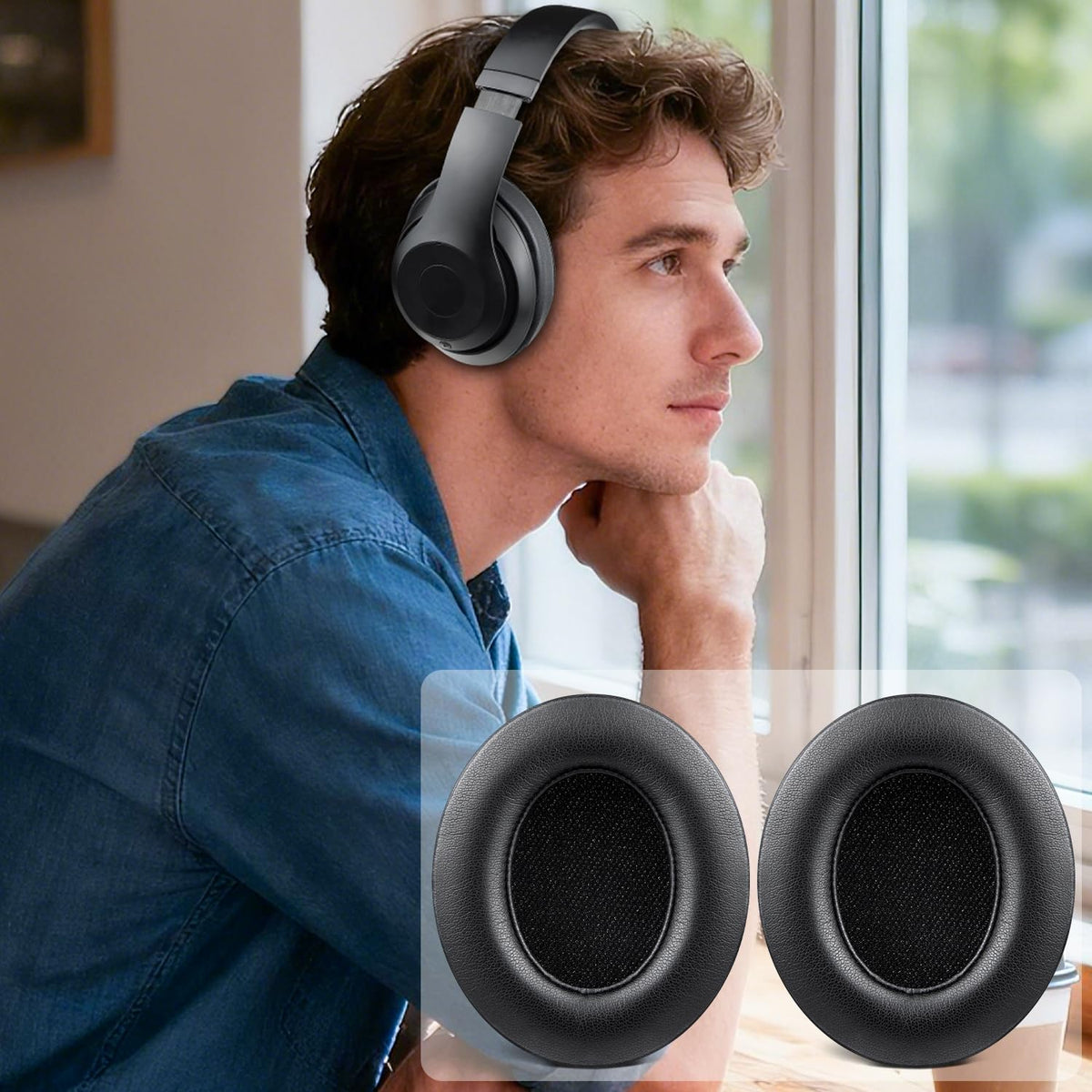 SoloWIT memory-foam conforms to ears for plush comfort during long listening sessions