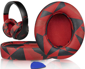 SoloWIT ear pads for Beats Studio 2/3 with soft protein leather for comfort.