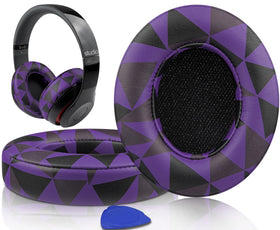 SoloWIT ear pads for Beats Studio 2/3 with soft protein leather for comfort.