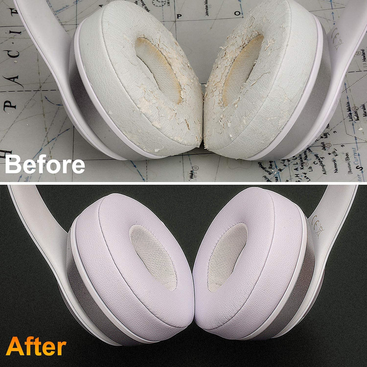 Refresh your Beats Solo look with new SoloWIT pads in white.